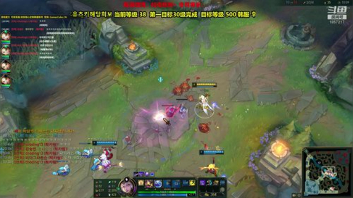 韩服克隆大作战 拉克丝对赫卡里姆 反向胜利