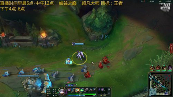 猫咪卡莎进场 峡谷宗师王者局