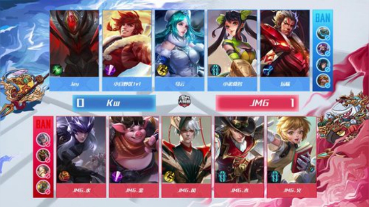 斗鱼王者荣耀大师赛_W4D2 JMG vs Kw_2