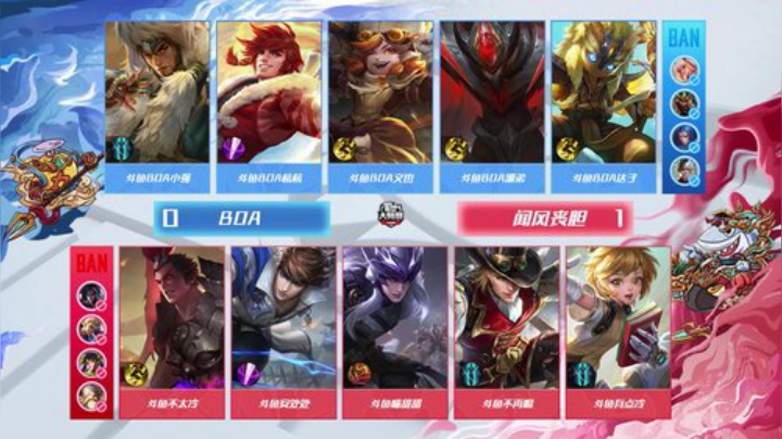 斗鱼王者荣耀大师赛_W4D3 闻风丧胆 vs BOA_2