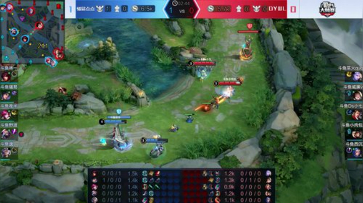 斗鱼王者荣耀大师赛_W5D1 DYWL VS 骚易点点_2