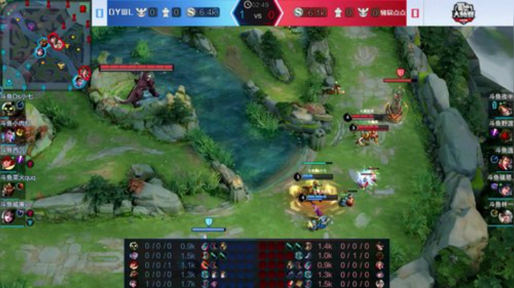 斗鱼王者荣耀大师赛_W5D1 DYWL VS 骚易点点_1