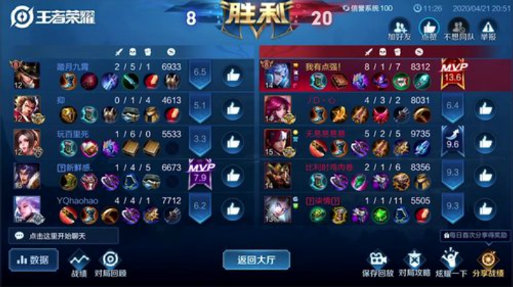 我在斗鱼看骚白直播王者荣耀