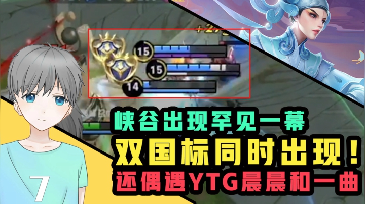 音七：巅峰赛游戏中双国标同时出现！