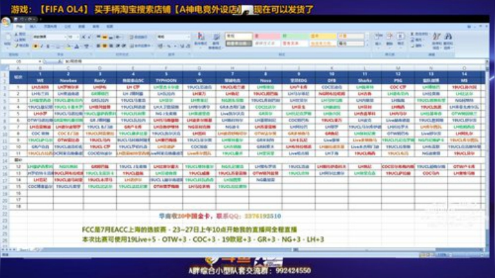 A胖OL4~开卡/看号/踢球 2020-04-20 21点场