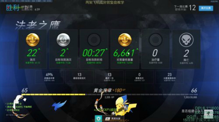 晴天：4621国服第一法老之鹰！ 2020-04-11 21点场