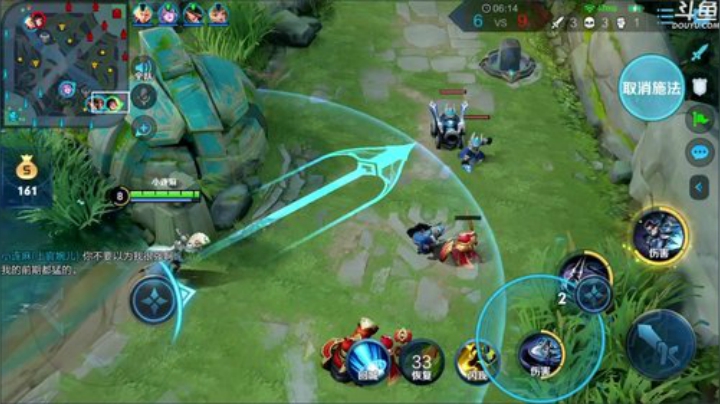 我在斗鱼看林蒙m直播王者荣耀