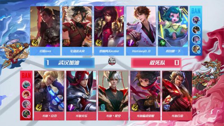 斗鱼王者荣耀大师赛_W5D1 敢死队 vs 武汉加油_2