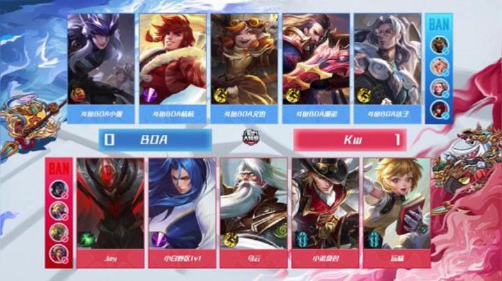 斗鱼王者荣耀大师赛_W5D2 Kw vs BOA_2