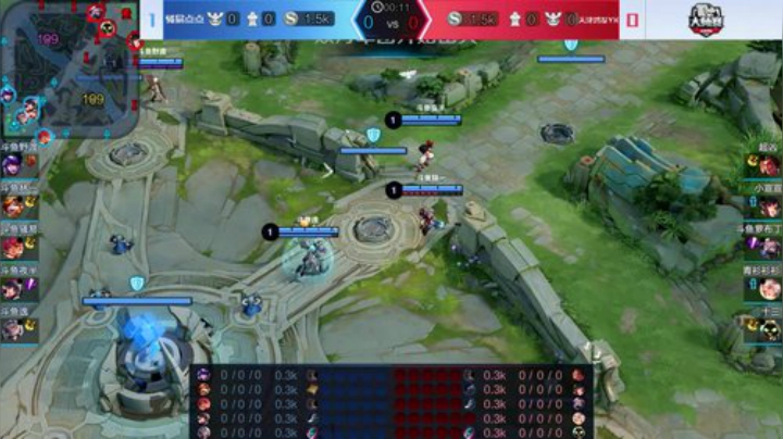 斗鱼王者荣耀大师赛_W5D3 天津鸿发YK vs 骚易点点2