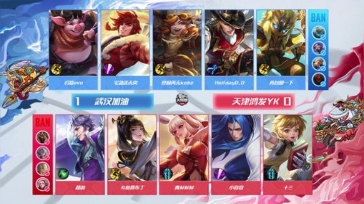 斗鱼王者荣耀大师赛_W5D4 天津鸿发 vs 武汉加油_2