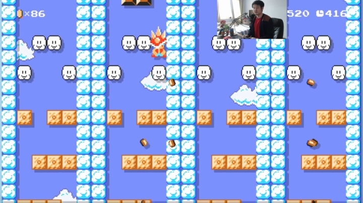 我在斗鱼看I美神I直播马里奥制造