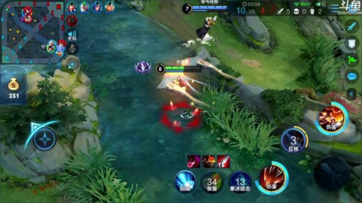 我在斗鱼看林蒙m直播王者荣耀