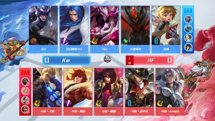 斗鱼王者荣耀大师赛_W5D6 Kw vs HF_1