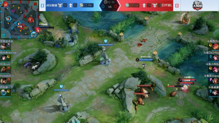 斗鱼王者荣耀大师赛_W5D6 武汉加油 vs DYWL_1
