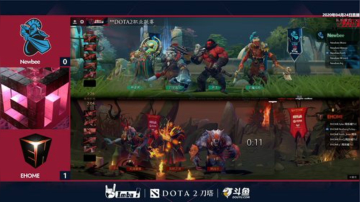 DOTA2职业联赛S2 EHOME-NB#2