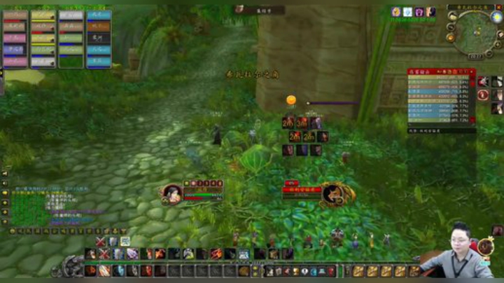 魔兽世界怀旧服：萌新祖格团，二十个队员在河里游来游去，真好玩