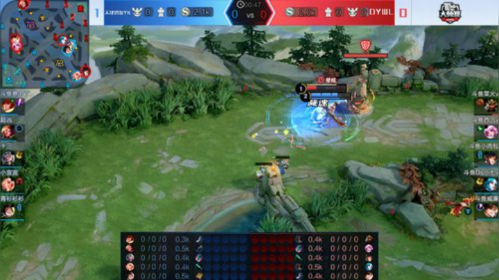 斗鱼王者荣耀大师赛_W5D7 DYWL vs 天津鸿发YK2