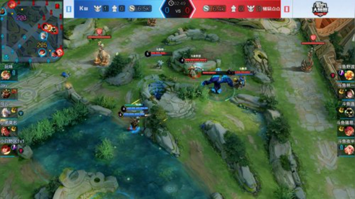 斗鱼王者荣耀大师赛_W5D7 Kw vs 骚易点点_1