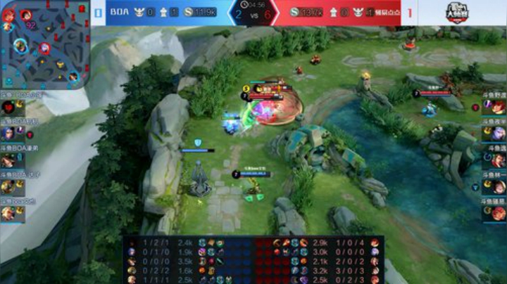 斗鱼王者荣耀大师赛_W5D5 骚易点点 vs BOA_2
