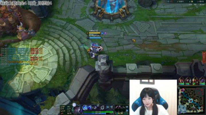 小蝌蚪：峡谷第一女ad 峡谷钻四看门狗 2020-04-25 11点场