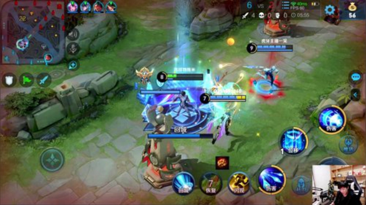 我在斗鱼看DL丶拖米直播王者荣耀