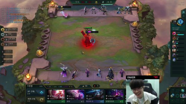 我在斗鱼看T1直播faker直播英雄联盟