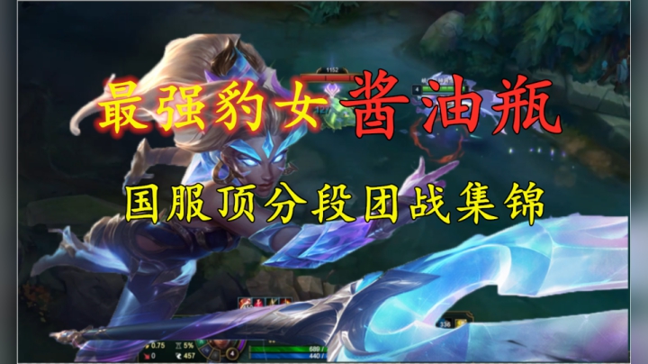 酱油瓶豹女：国服最强王者组——豹女团战集锦