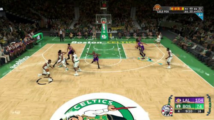 小乐：NBA2K大联盟第五赛季和无主3 2020-04-27 08点场