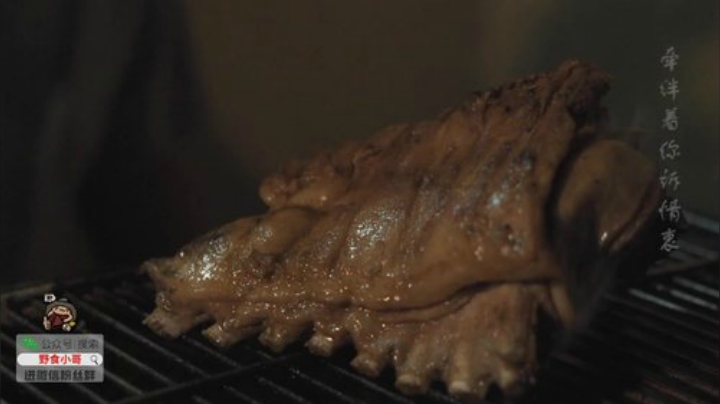 我在斗鱼看野食小哥直播美食