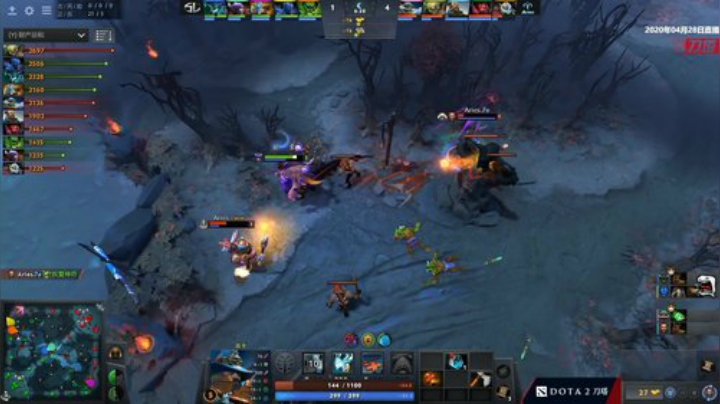 DOTA2发展联赛S3 Aster.A-SLK.F#1