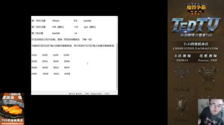 【TED出品】黄金联赛专业组半决赛 Infi vs Lyn