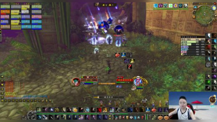 魔兽世界怀旧服：小伙在祖格遇到茫茫多的蓝胖子！这里有BOSS