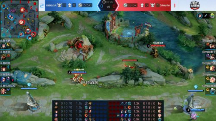 大师赛季后赛_W1D4 Simple vs 扮猪吃老虎_4