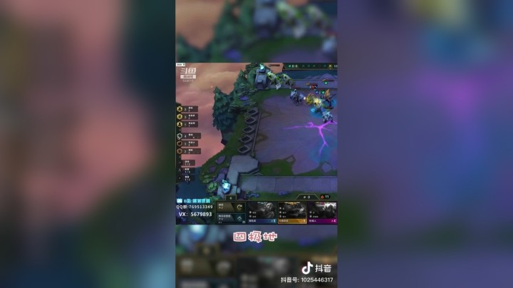 【梨落秋溪】九光拉克丝#英雄联盟lol#云顶之弈#梨落秋溪