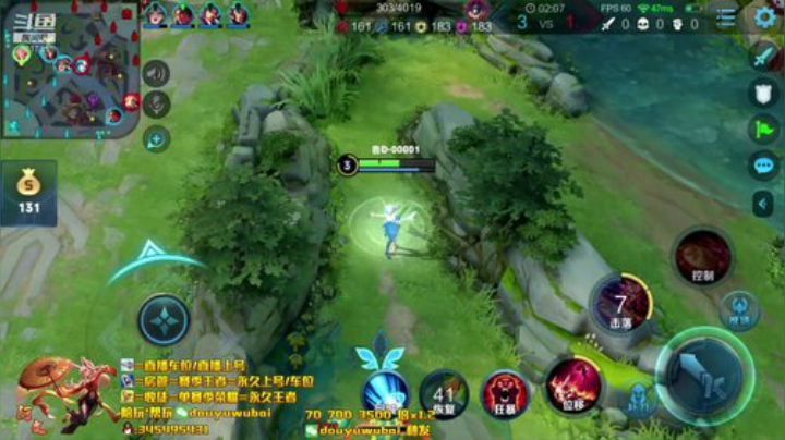 我在斗鱼看渝万五百狸子3岁直播王者荣耀