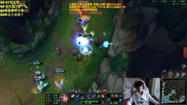 最强佐伊峡谷重回1000！ 2020-05-10 18点场