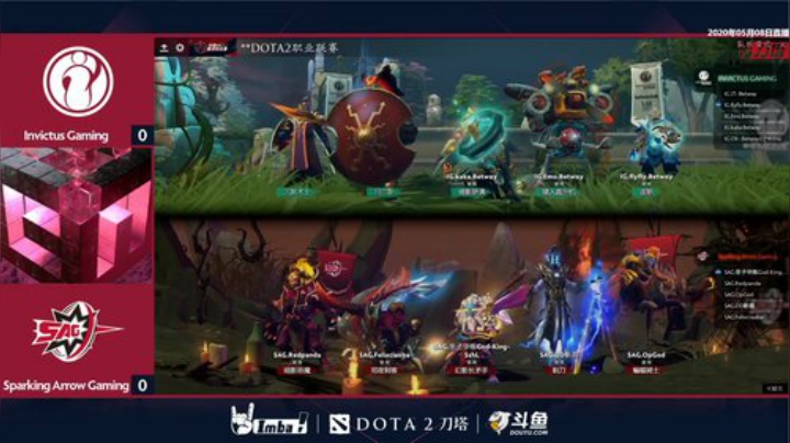DOTA2职业联赛S2 IG-SAG#1