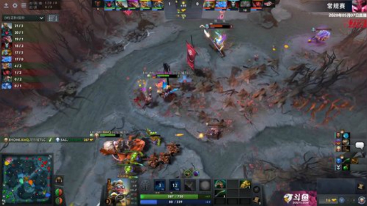 DOTA2职业联赛S2 EHOME-SAG#1