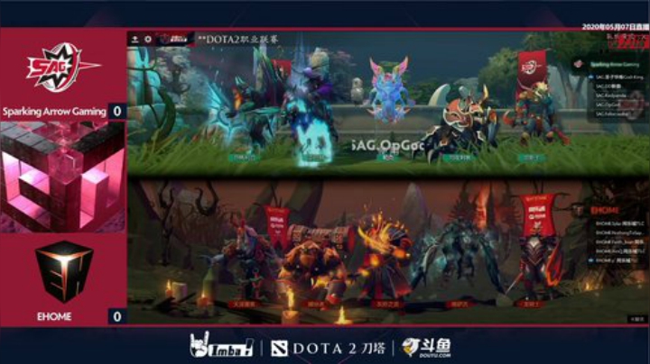 DOTA2职业联赛S2 EHOME-SAG#2