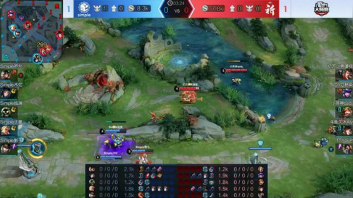 斗鱼王者荣耀大师赛总决赛 Simple vs 祈_3