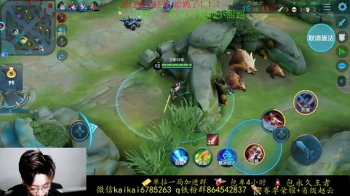 天秀赵云 5排带粉 99胜率 来就能上 2020-05-08 19点场