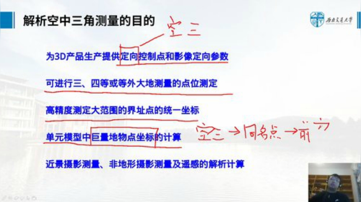 摄影测量学基础 第六章-空三加密的基本原理