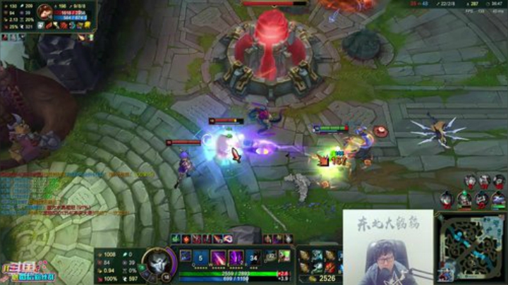 我在斗鱼看东北大鹌鹑直播英雄联盟