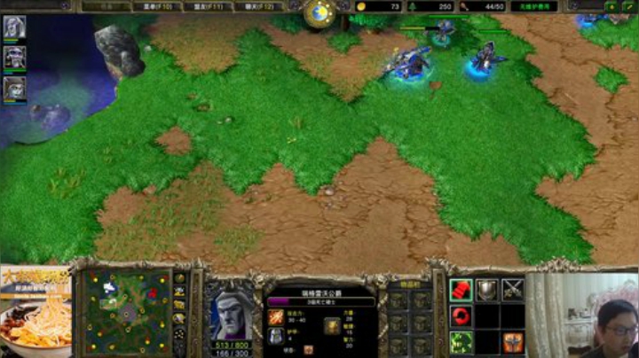 我在斗鱼看大帝LioN直播魔兽争霸