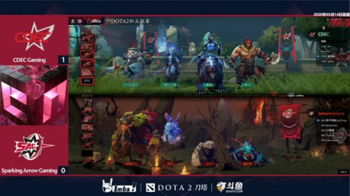 DOTA2职业联赛S2 CDEC-SAG#2