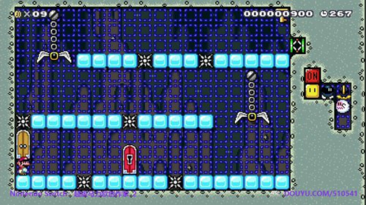 我在斗鱼看KazeLink直播马里奥制造