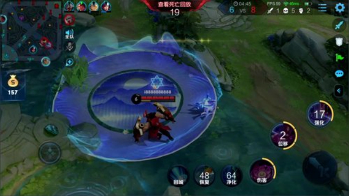 我在斗鱼看林蒙m直播王者荣耀