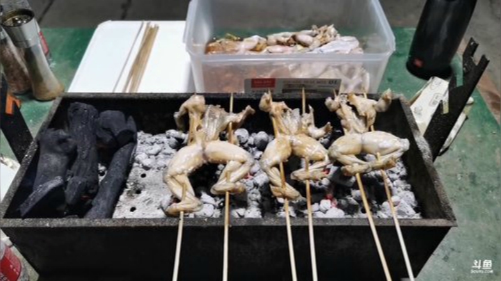 我在斗鱼看无尽无尽的无尽直播美食