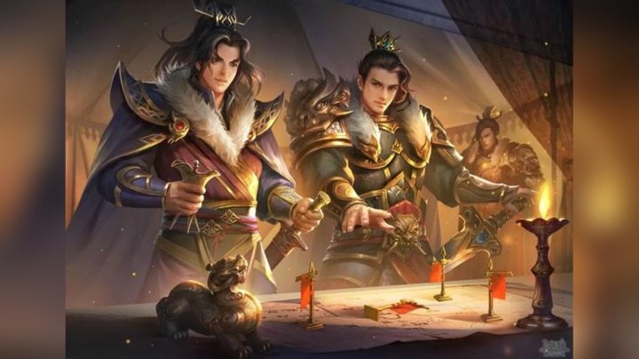 二袁：同室内伐，贻笑外人。